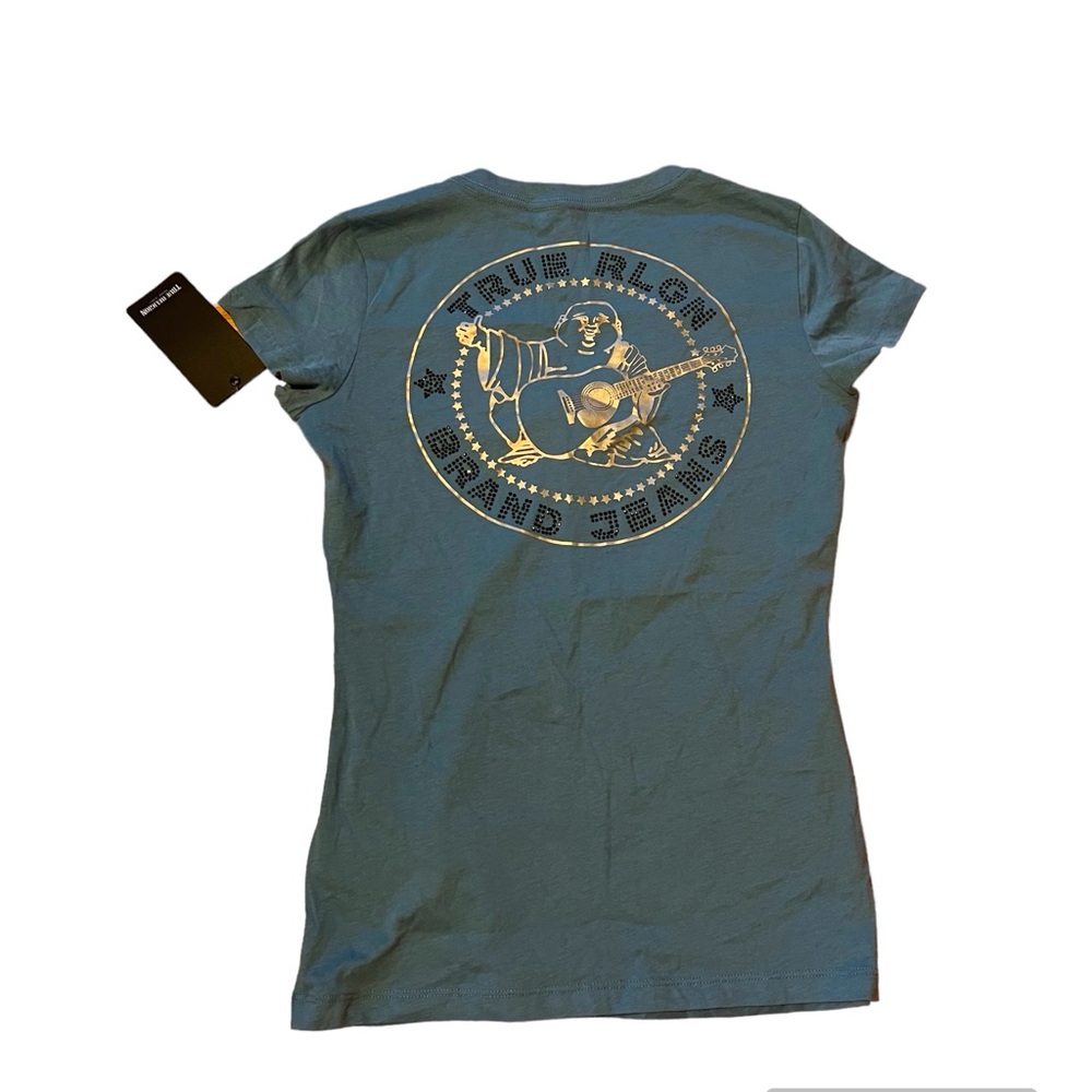 True Religion Buddha V Neck Top